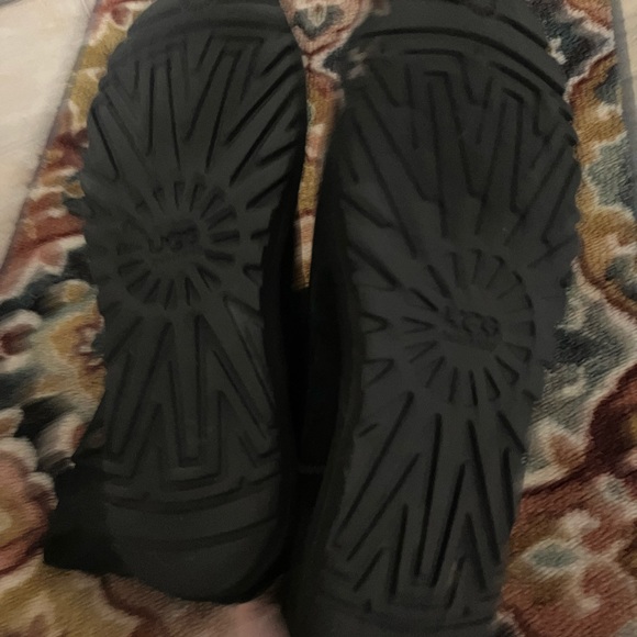 UGG black suede calf high boots - Picture 5 of 6